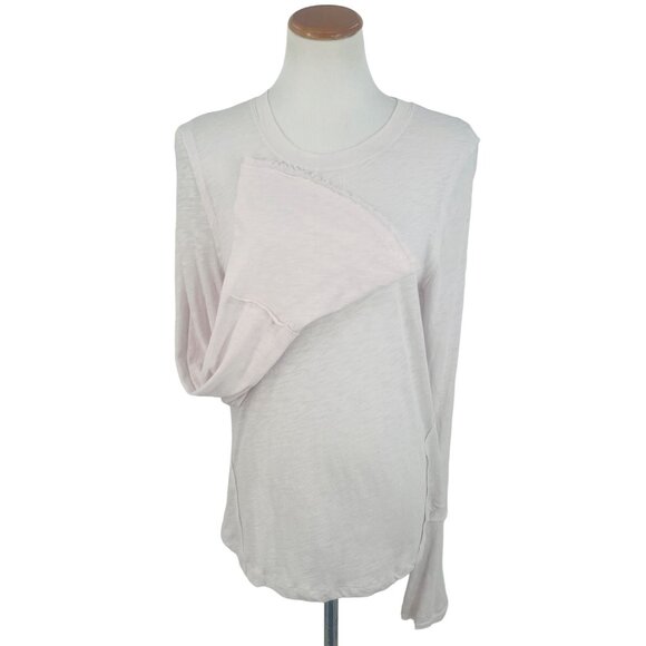 NWOT Free People White Long Bell Sleeve Top - Picture 12 of 14